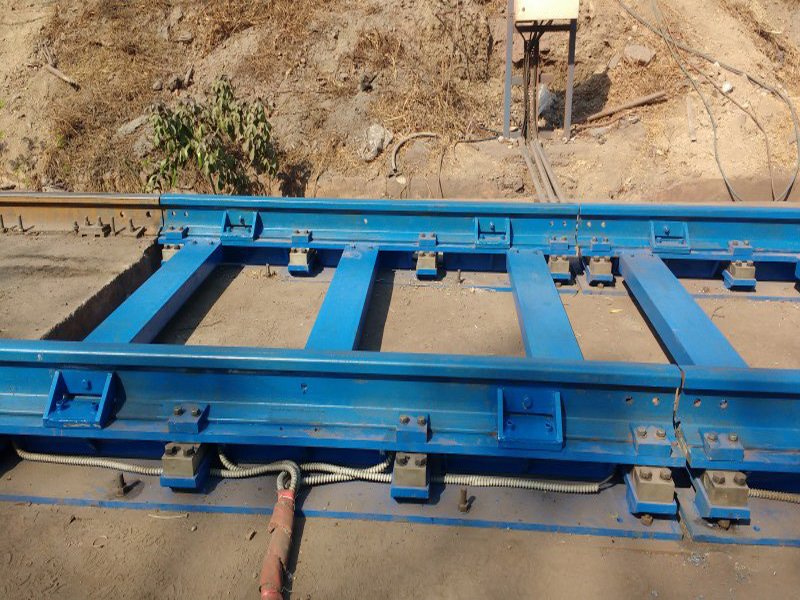 ladle car weighing system, rail weigh in motion